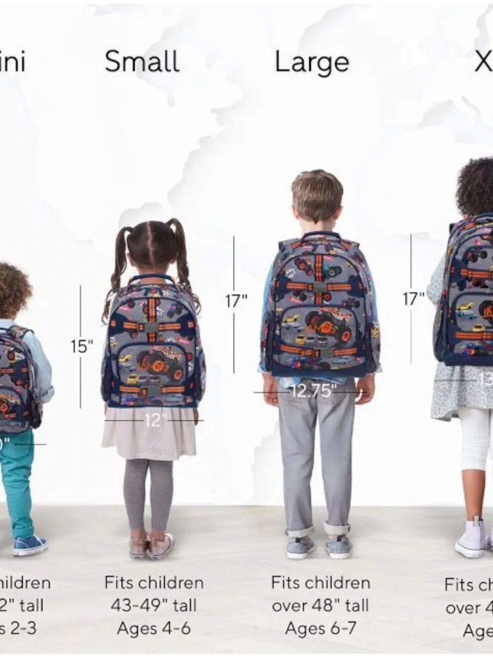Pottery Barn Kids Dinosaur Small Backpack Bookbag